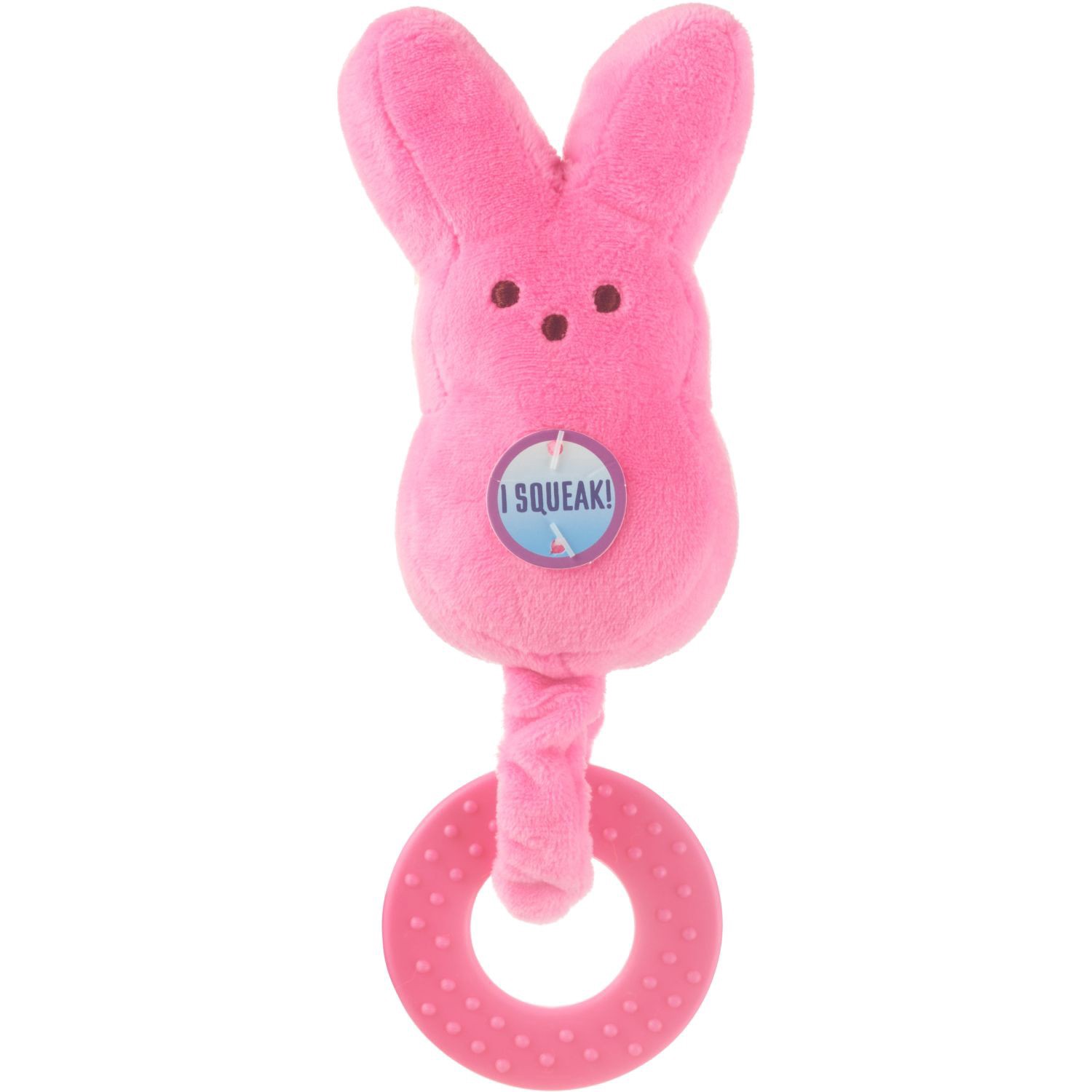 slide 1 of 1, Dan Dee Peeps Tug Dog Toy, Assorted, 1 ct