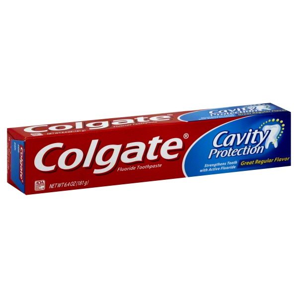 slide 1 of 1, Colgate Great Regular Flavor Cavity Protection Fluoride Toothpaste, 6.4 oz