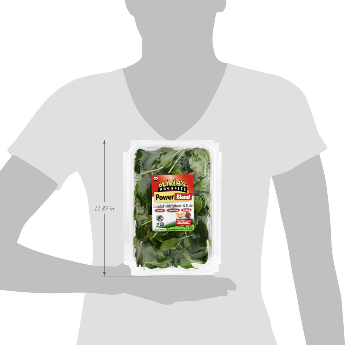 slide 2 of 14, Olivia's Organics 8/11oz Power Blend, 11 oz