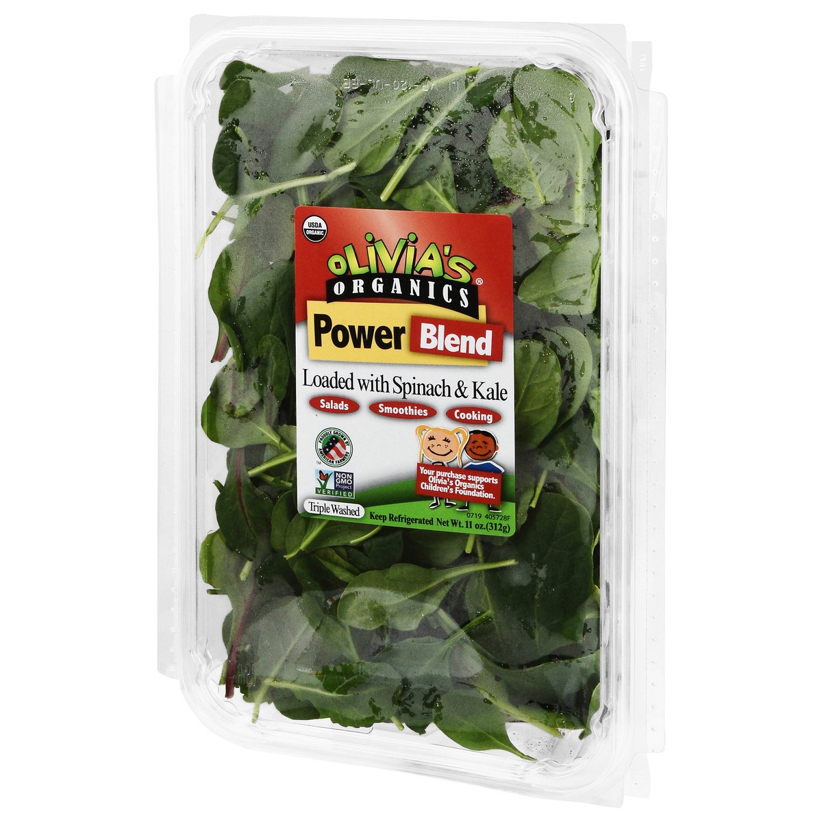 slide 3 of 14, Olivia's Organics 8/11oz Power Blend, 11 oz