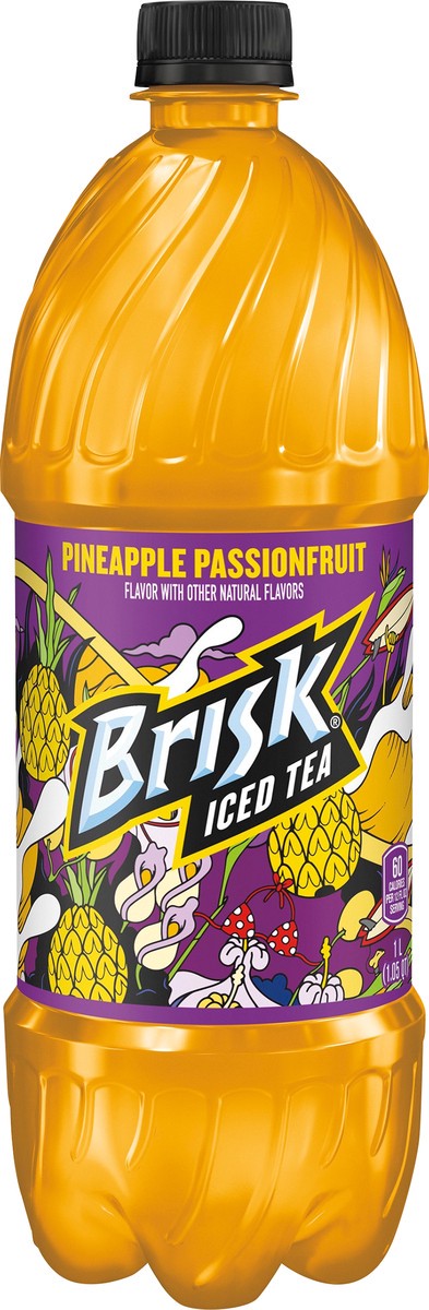 slide 3 of 3, Brisk Pineapple Passionfruit Iced Tea 1 lt, 1 liter