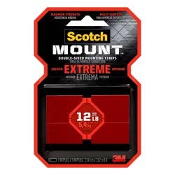Scotch Mounting Strips 8 ea