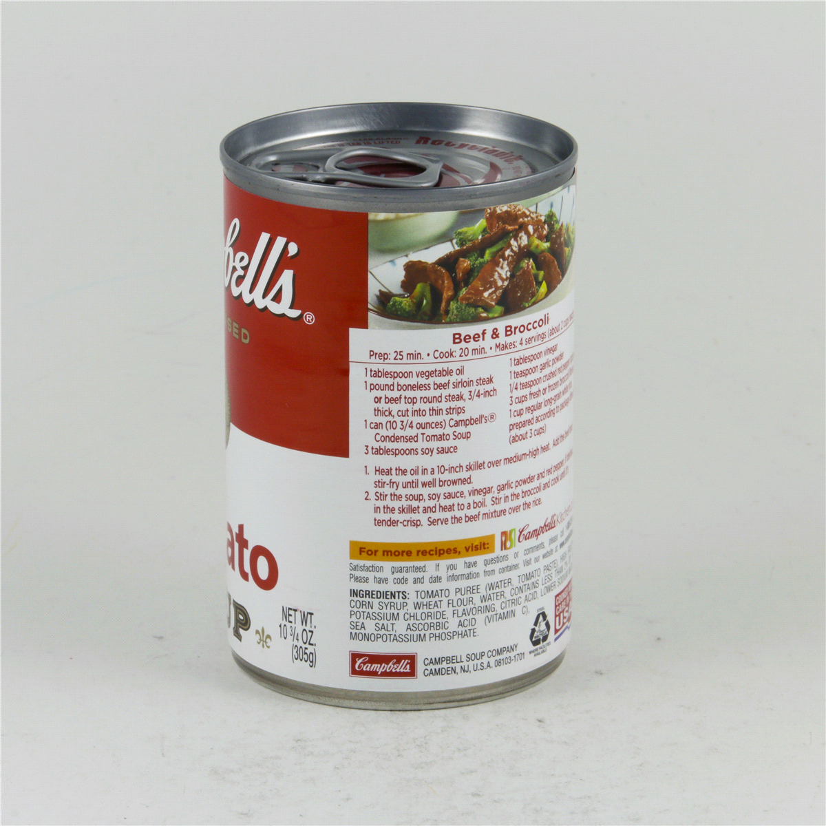 slide 6 of 8, Campbell's Condensed Tomato Soup, 10.75 oz