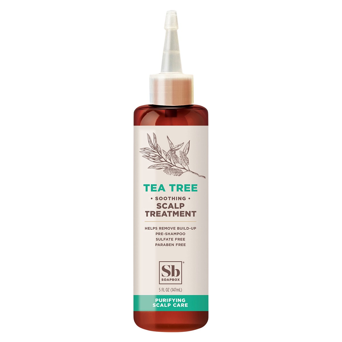slide 1 of 3, Soapbox Tea Tree Soothing Scalp Treatment, 5 fl oz