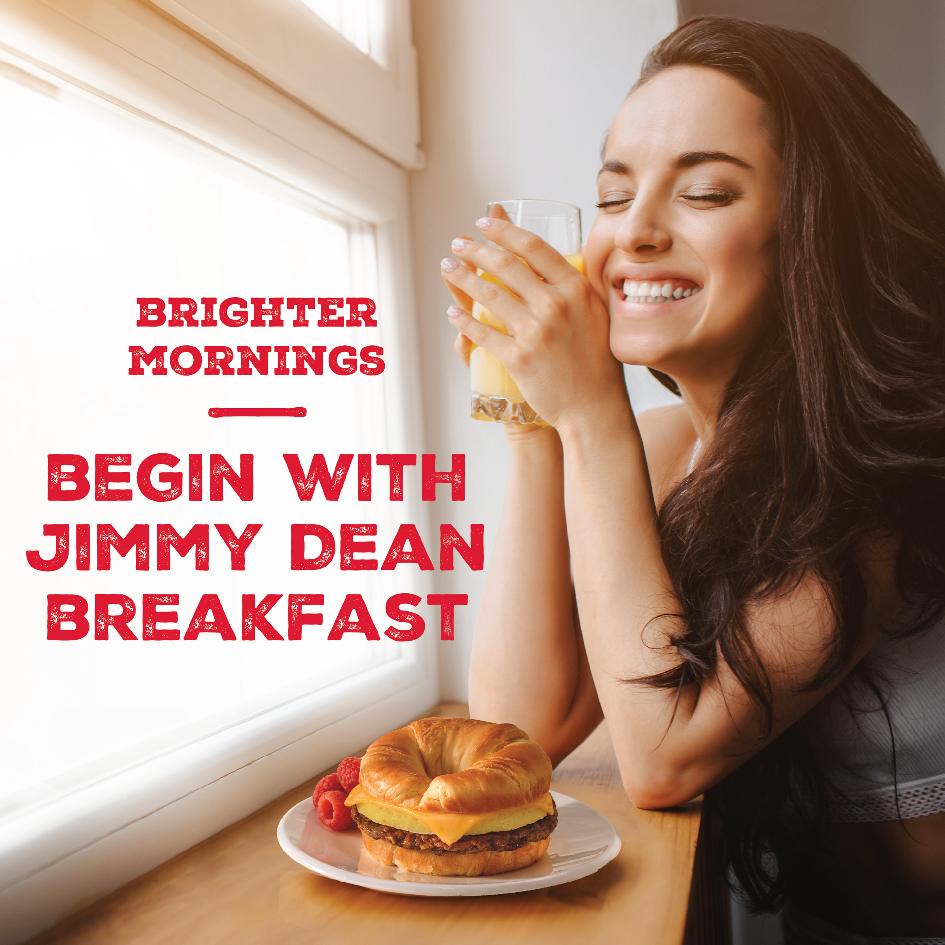 slide 7 of 10, Jimmy Dean Croissant Breakfast Sandwiches with Sausage, Egg, and Cheese, Frozen, 12 Count, 12 ct