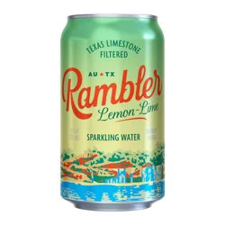 Rambler Lemon-Lime Sparkling Water 8 - 12 fl oz Cans