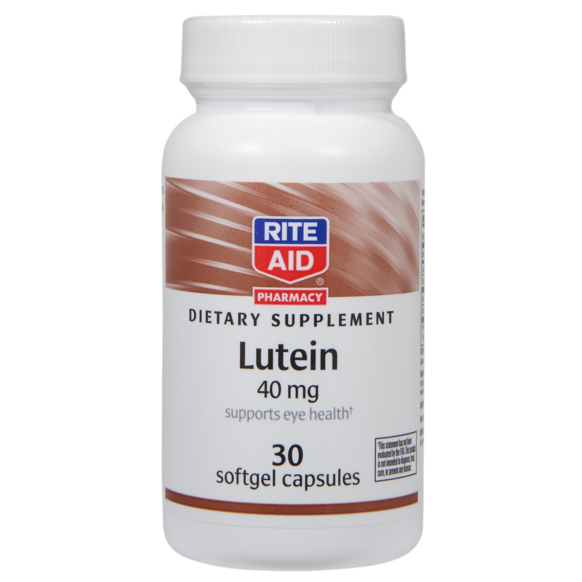 slide 1 of 1, Rite Aid Ra Lutein, 30 ct