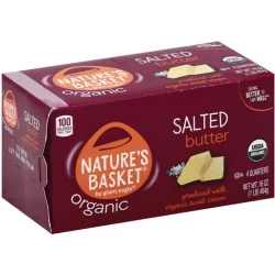 Nature's Basket Organic Salted Butter