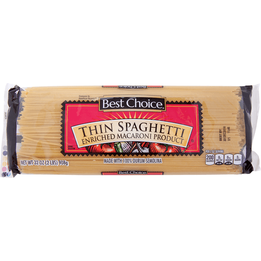 slide 1 of 1, Best Choice Thin Spaghetti, 32 oz