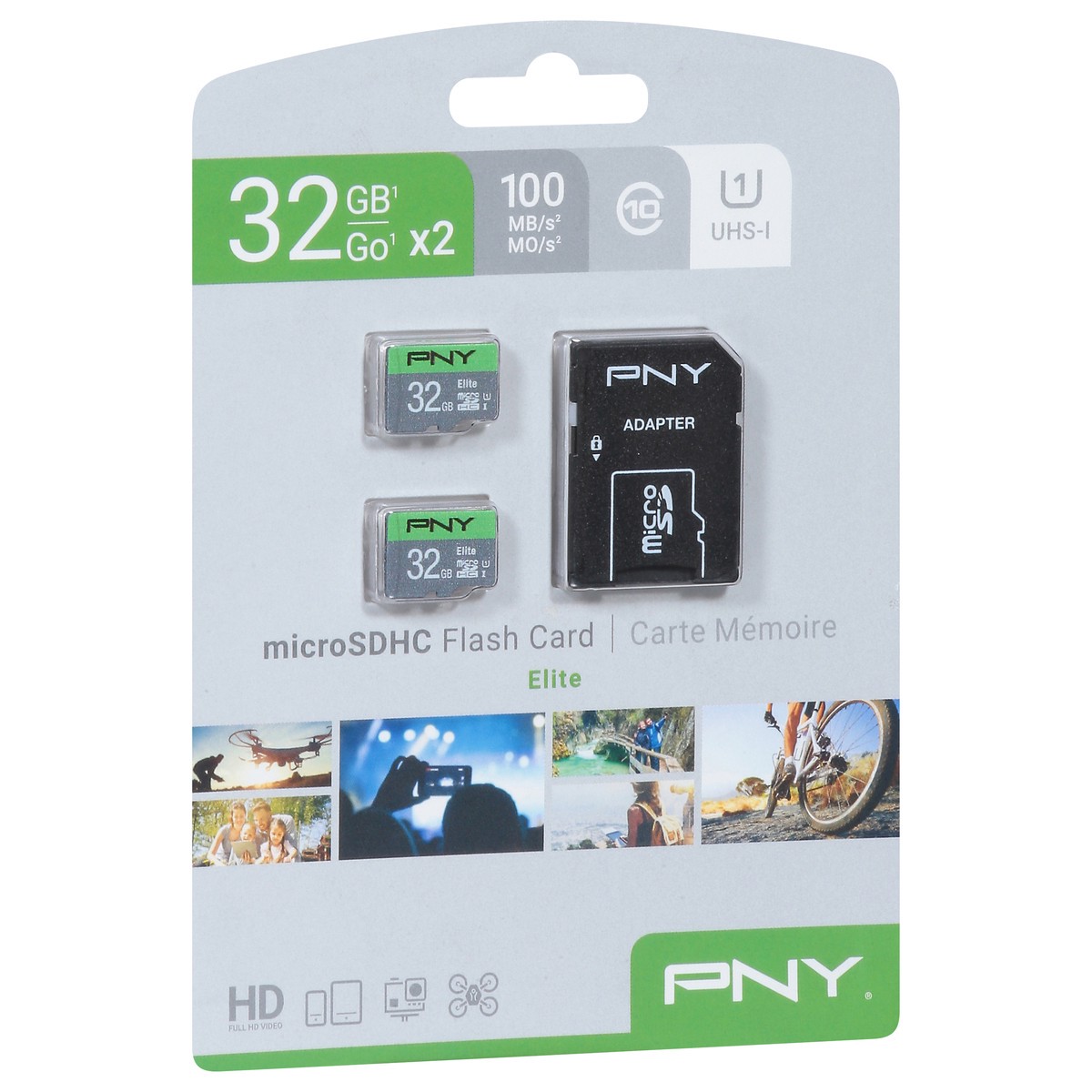 slide 10 of 12, PNY 32 GB microSDHC Flash Card 1 ea, 1 ct