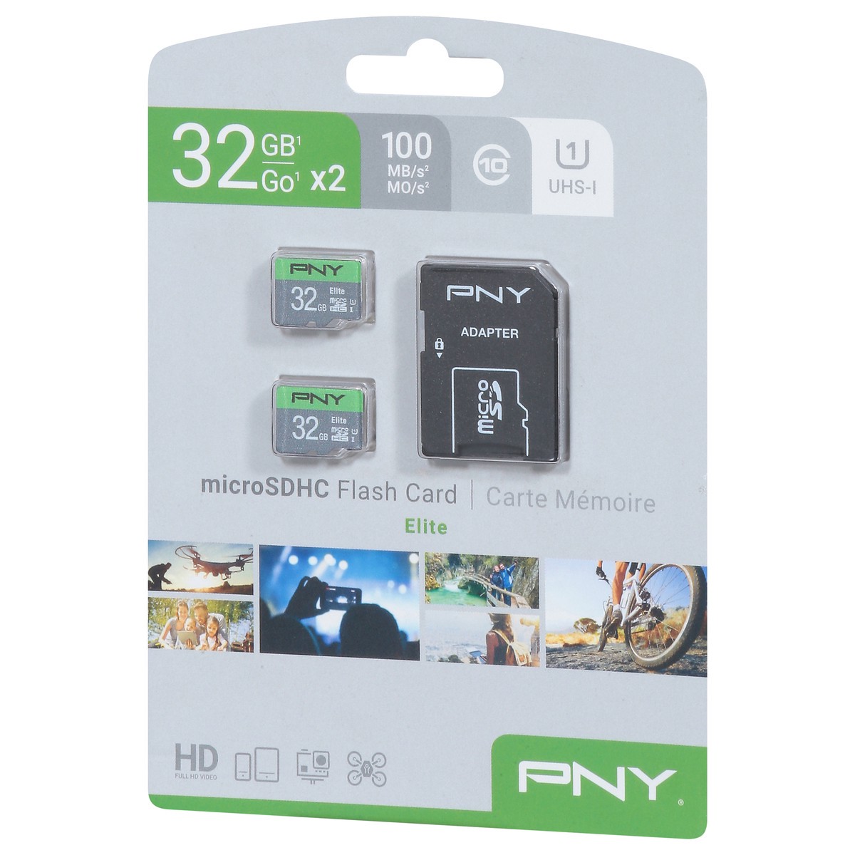 slide 11 of 12, PNY 32 GB microSDHC Flash Card 1 ea, 1 ct