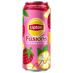 Lipton Fusions Iced Tea Strawberry Lemonade 16 Fl Oz