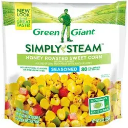 Green Giant Simply Steam Seasoned Honey Roasted Sweet Corn 9 ea