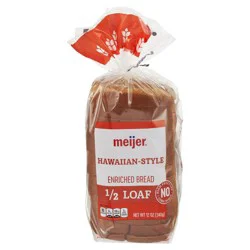 Meijer Hawaiian Half Loaf