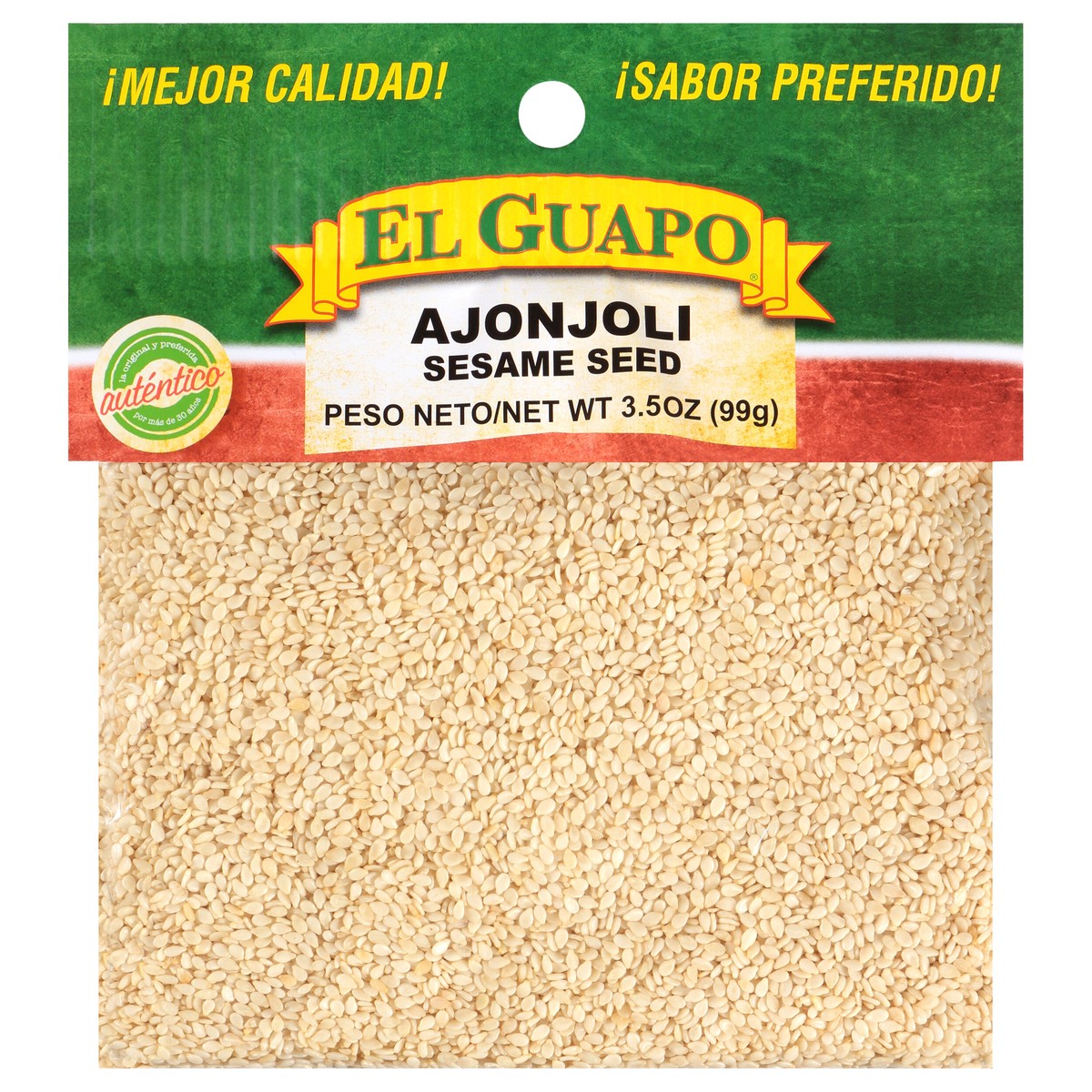 slide 1 of 9, El Guapo Sesame Seed, 3.5 oz