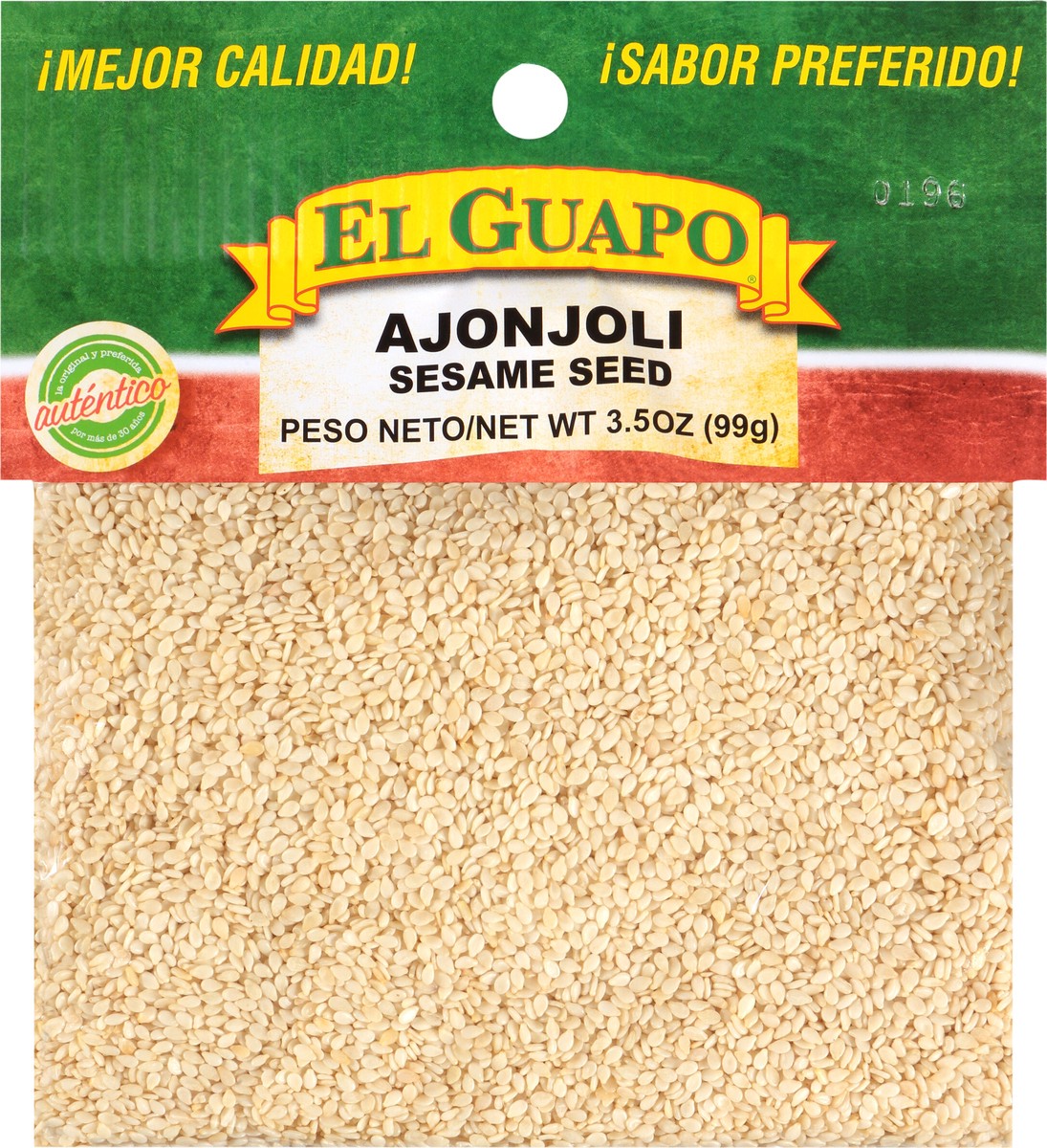 slide 5 of 9, El Guapo Sesame Seed, 3.5 oz