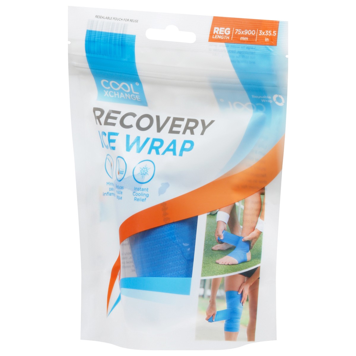 slide 10 of 11, CoolXChange Regular Recovery Ice Wrap 1 ea, 1 ct
