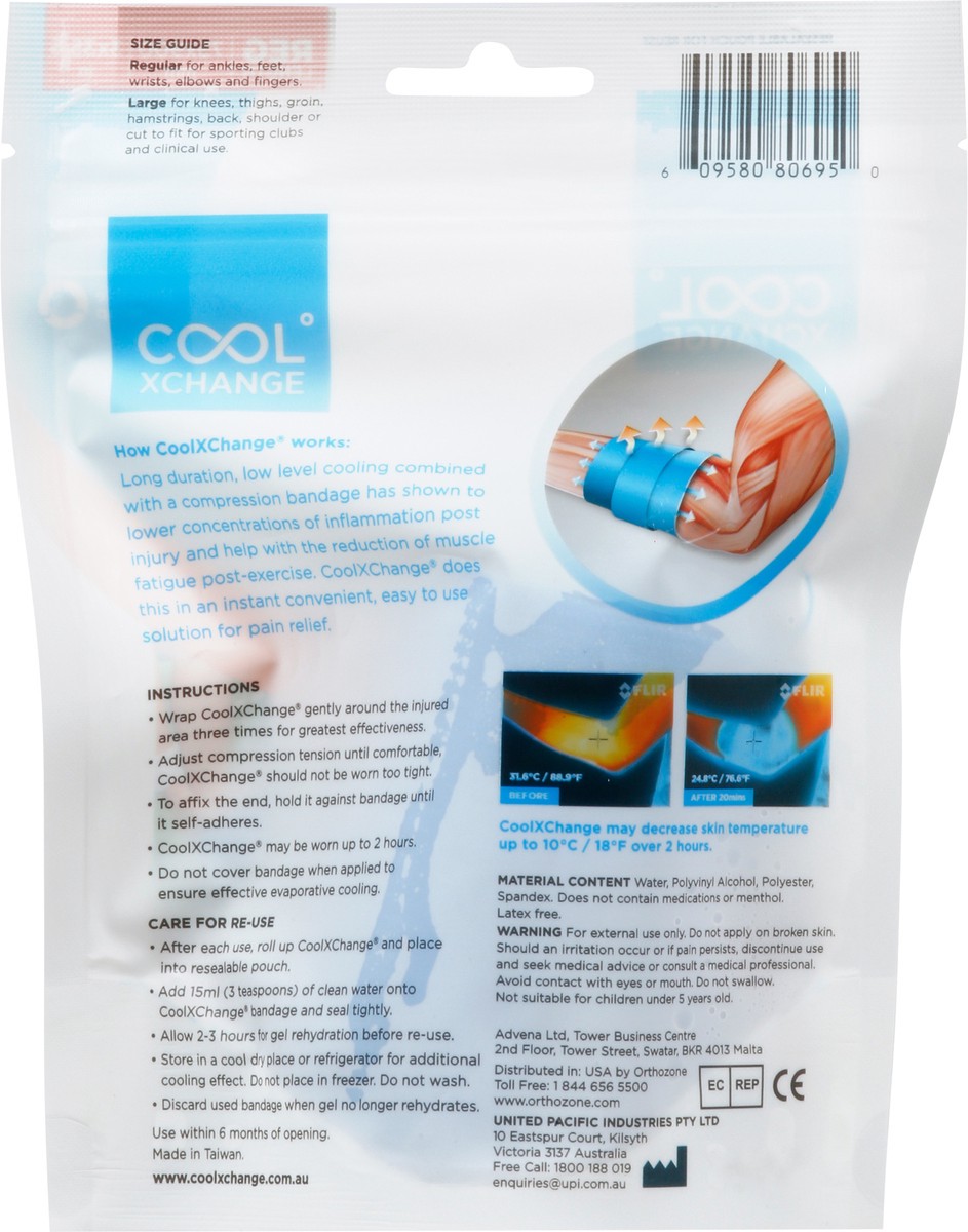 slide 8 of 11, CoolXChange Regular Recovery Ice Wrap 1 ea, 1 ct