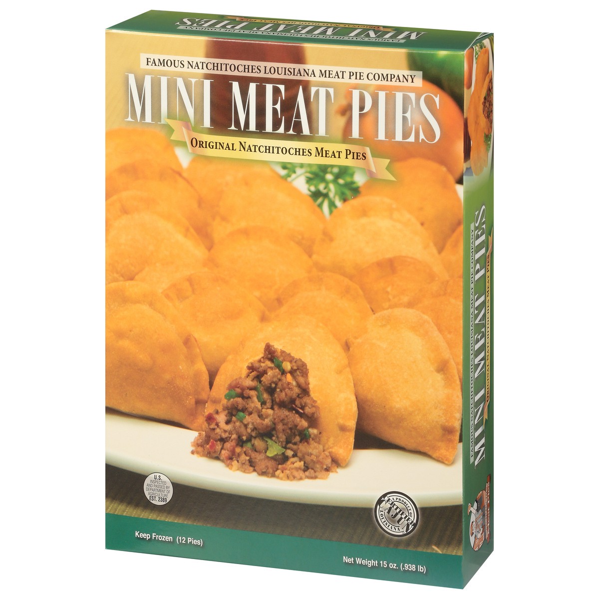 slide 2 of 9, Natchitoches Meat Pies Mini 12 ea, 