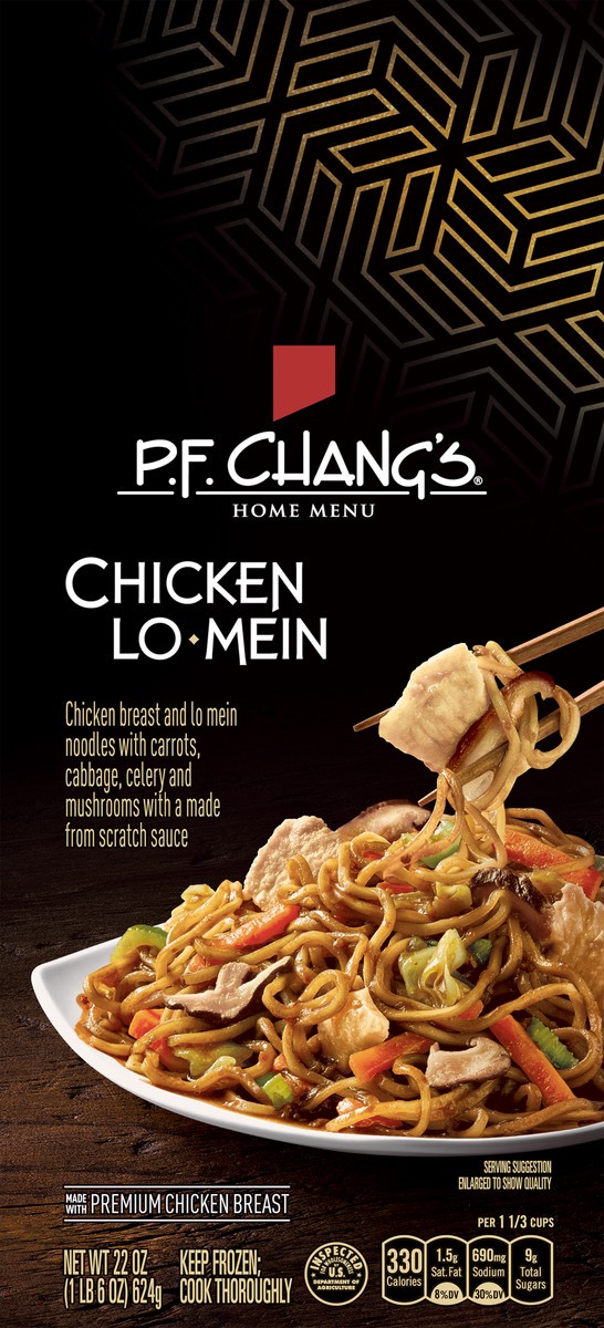 slide 6 of 9, P.F. Chang's Frozen Chicken Lo Mein - 22oz, 22 oz
