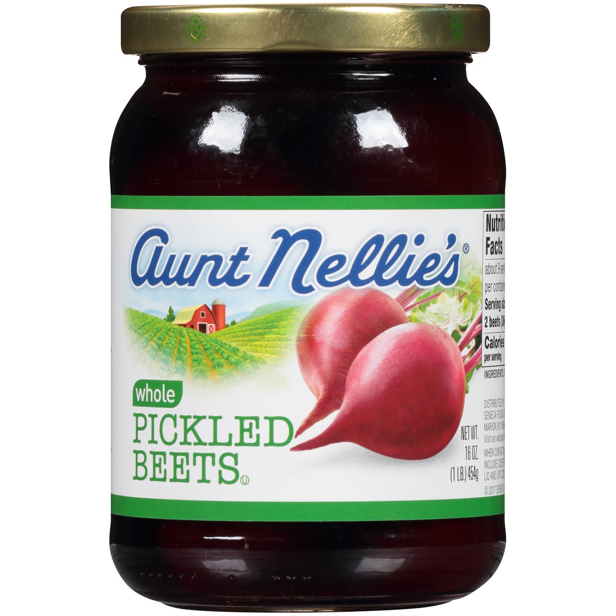 slide 3 of 7, Aunt Nellie's Aunt Nellie Beet Whole Pickled, 16 oz