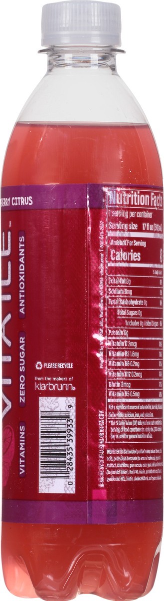 slide 6 of 9, Vita Ice Raspberry Citrus Sparkling Water - 17 oz, 17 oz