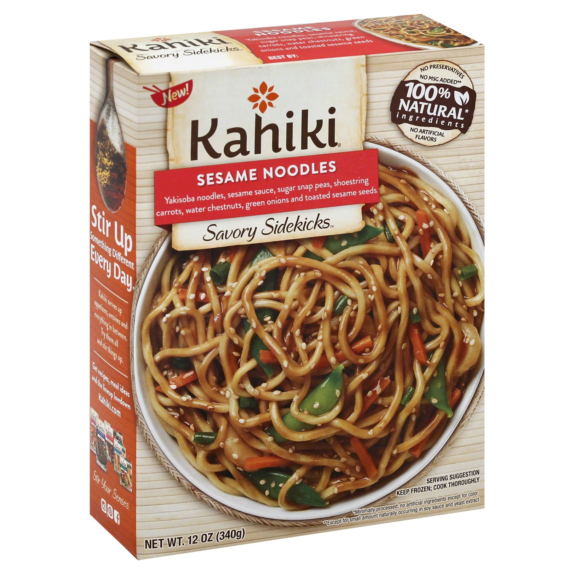 slide 1 of 8, Kahiki Sesame Noodles, 12 oz