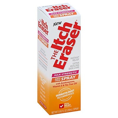 slide 1 of 4, The Itch Eraser Max Strength Anti Itch Spray, 0.95 oz