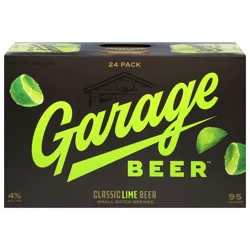 Garage Beer Classic Lime Beer 24 - 12 fl oz Cans