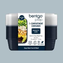 Bentgo Meal Prep 1 Compartment Navy Blue
