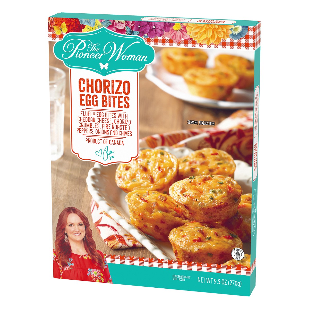 slide 2 of 10, The Pioneer Woman Chorizo Egg Bites, 9.5 oz Box, 270 g