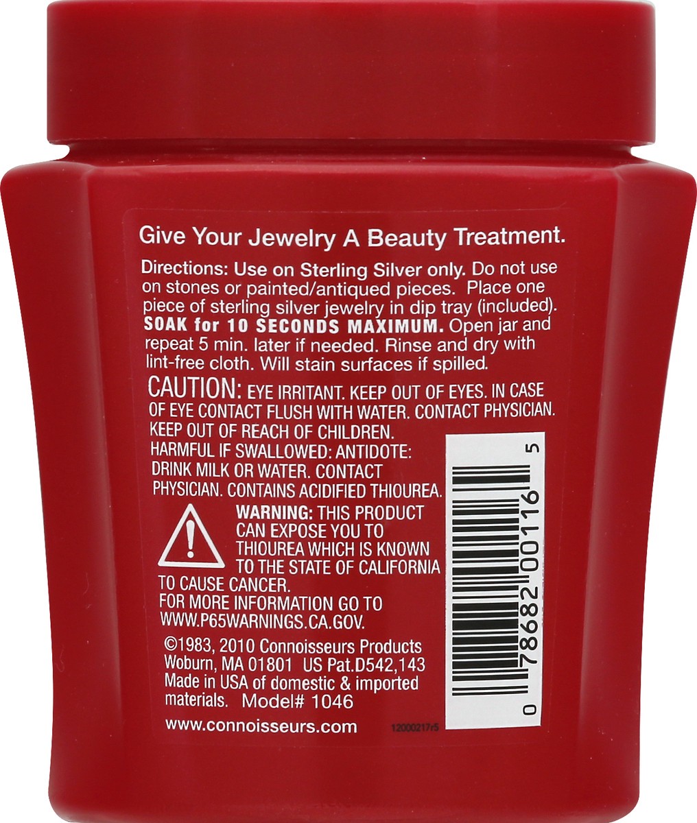 slide 5 of 9, Connoisseurs Silver Jewelry Cleaner 8 oz, 8 oz