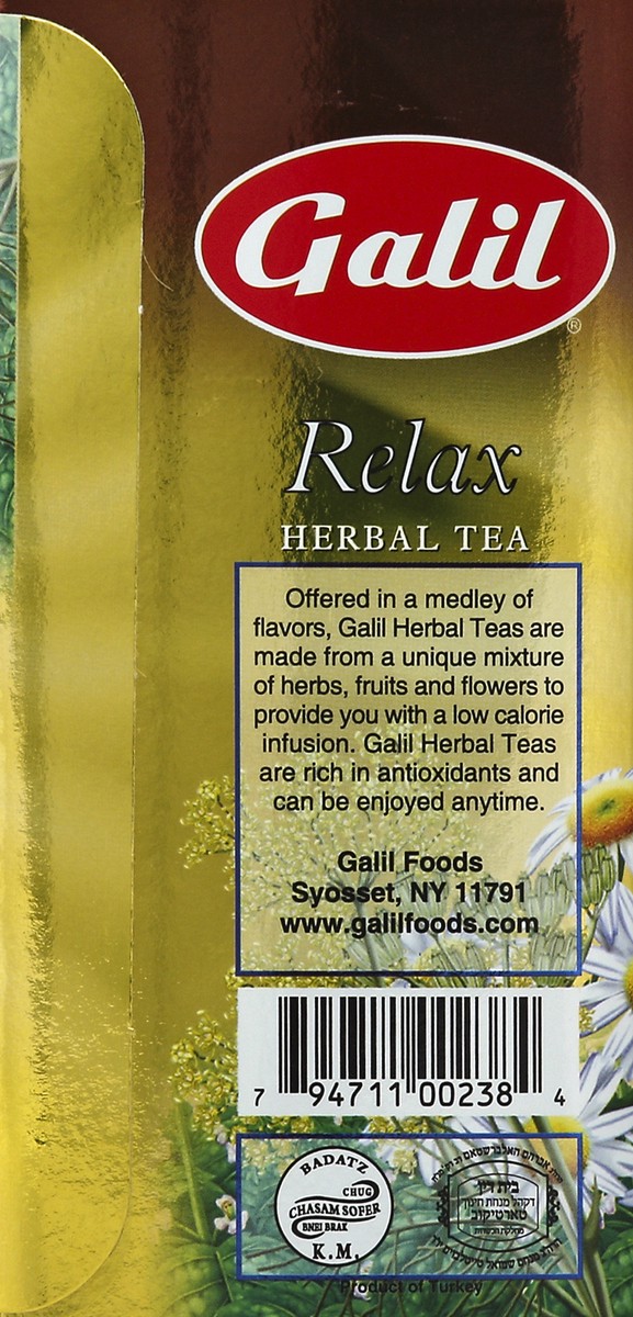 slide 3 of 5, Galil Herbal Tea 16 ea, 16 ct