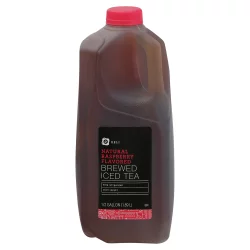 Publix Deli Brewed Natural Raspberry Flavor Iced Tea - 1/2 gal