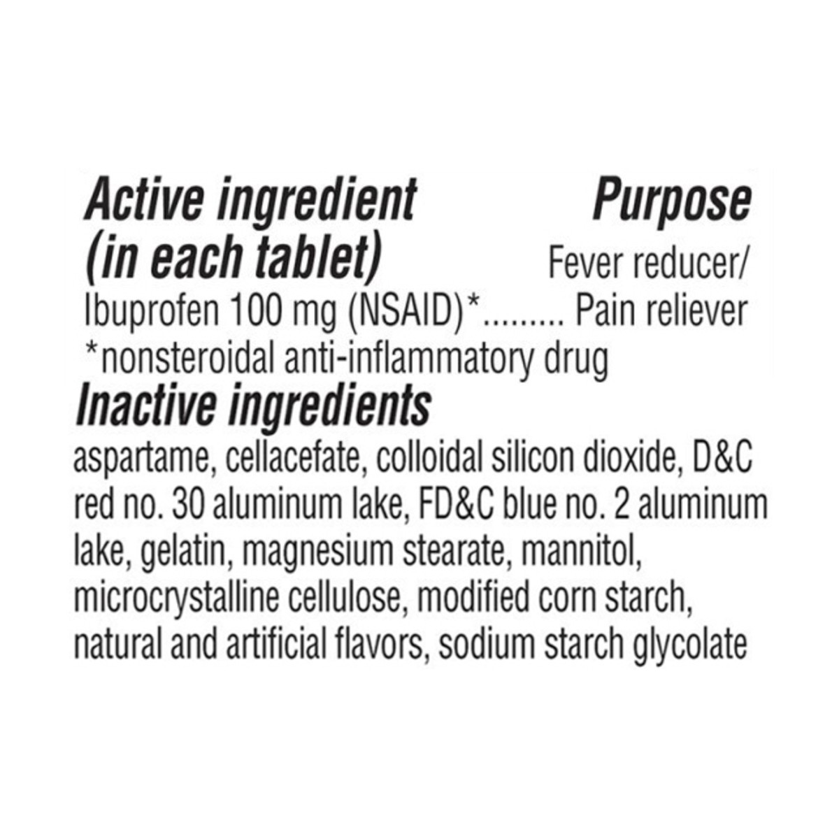 slide 8 of 12, Advil Junior Strength Grape Flavored Chewable Tablets, 24 ct