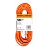 slide 8 of 9, General Purpose Outdoor 16/3 SJTW Extension Cord Orange EC501630, 50', 1 ct