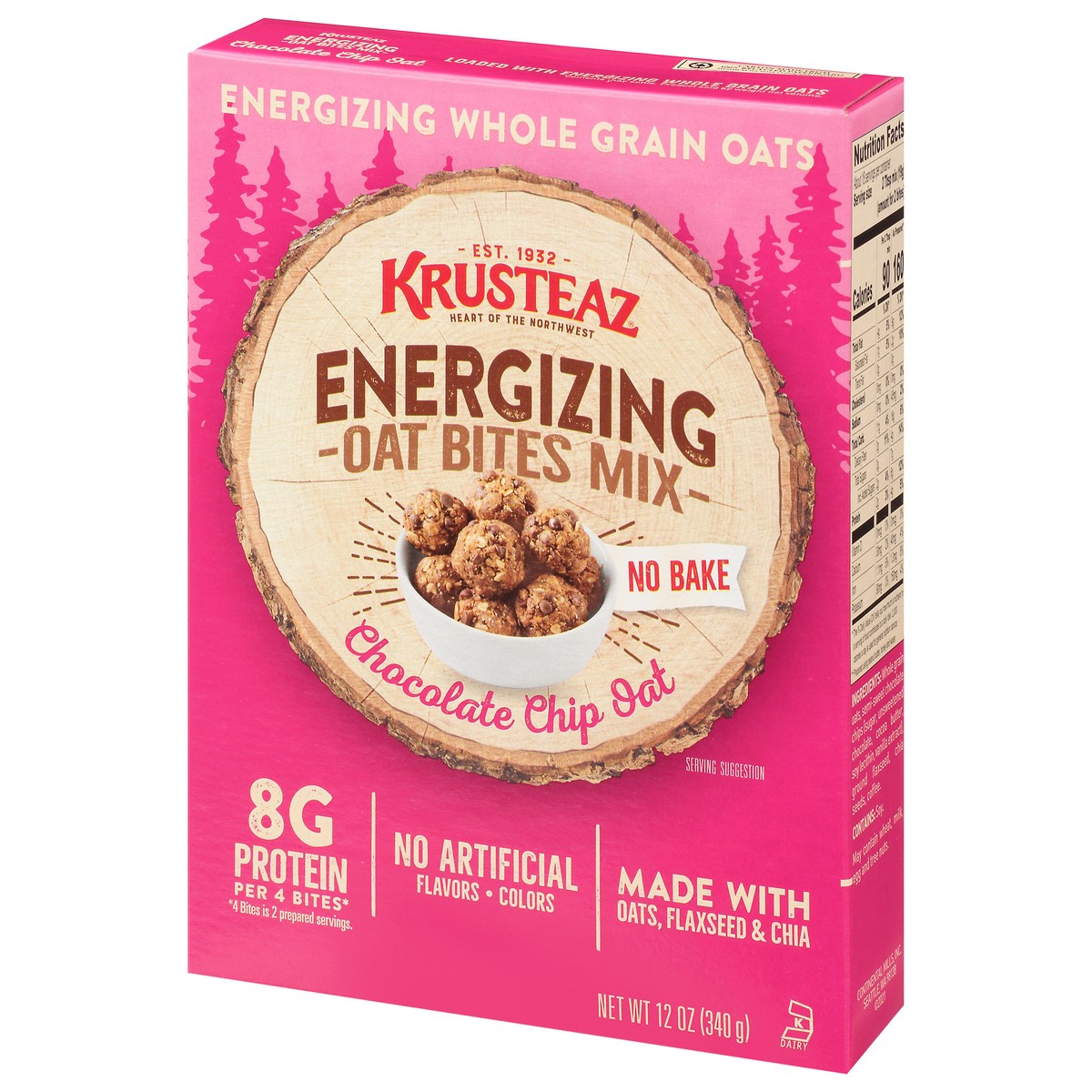 slide 8 of 13, Krusteaz Oat Bites Mix, 12 oz