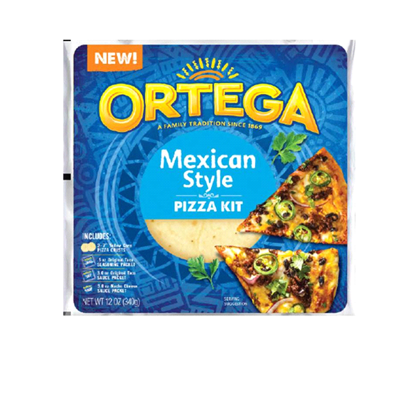 slide 1 of 1, Ortega Mexican Style Pizza Kit, 11.5 oz