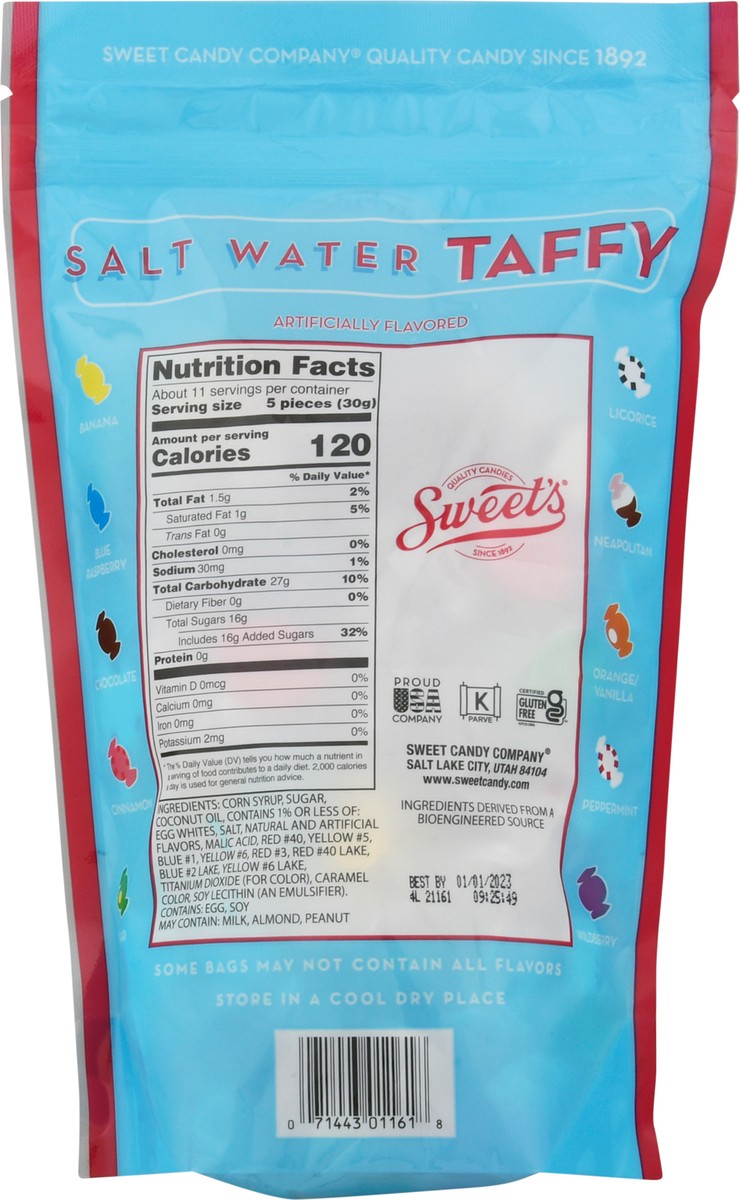 slide 5 of 12, Sweet's Salt Water Assortment Taffy 12 oz, 12 oz