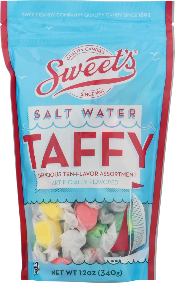 slide 10 of 12, Sweet's Salt Water Assortment Taffy 12 oz, 12 oz