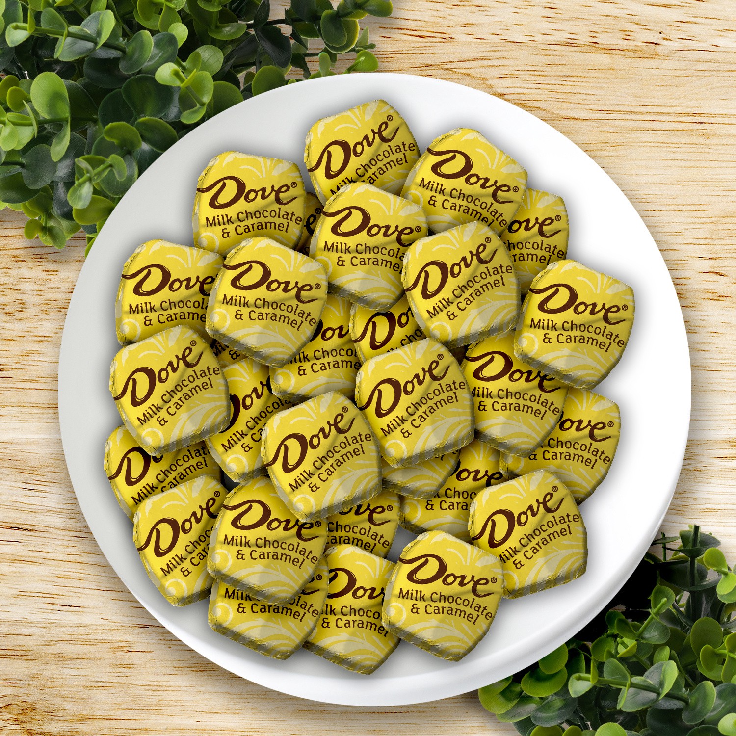 slide 5 of 8, DOVE PROMISES Milk Chocolate Caramel Candy Individually Wrapped, 14.2 oz Bag, 14.2 oz