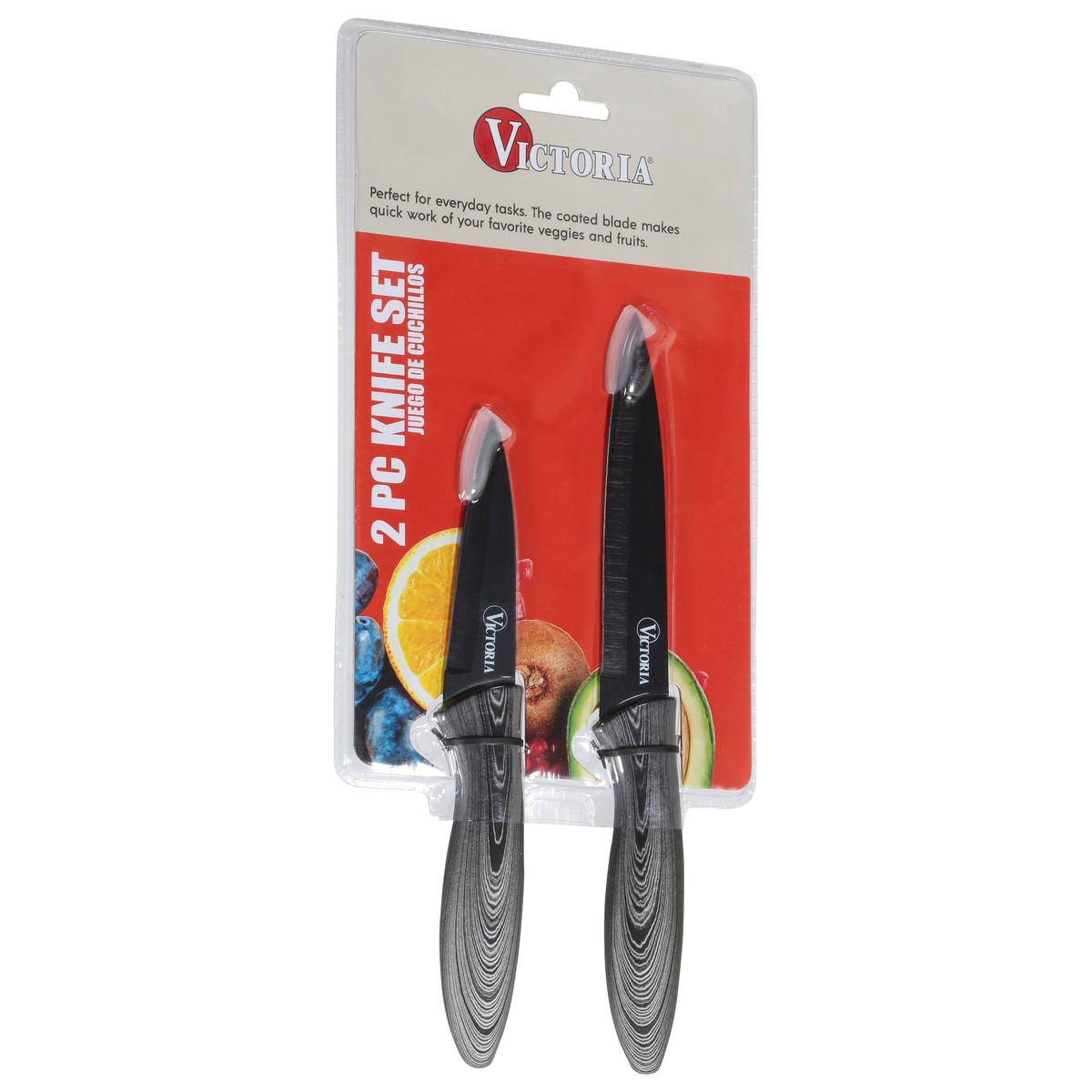 slide 7 of 9, Victoria Stainless Steel Knife Set Ashwood, 1 ct