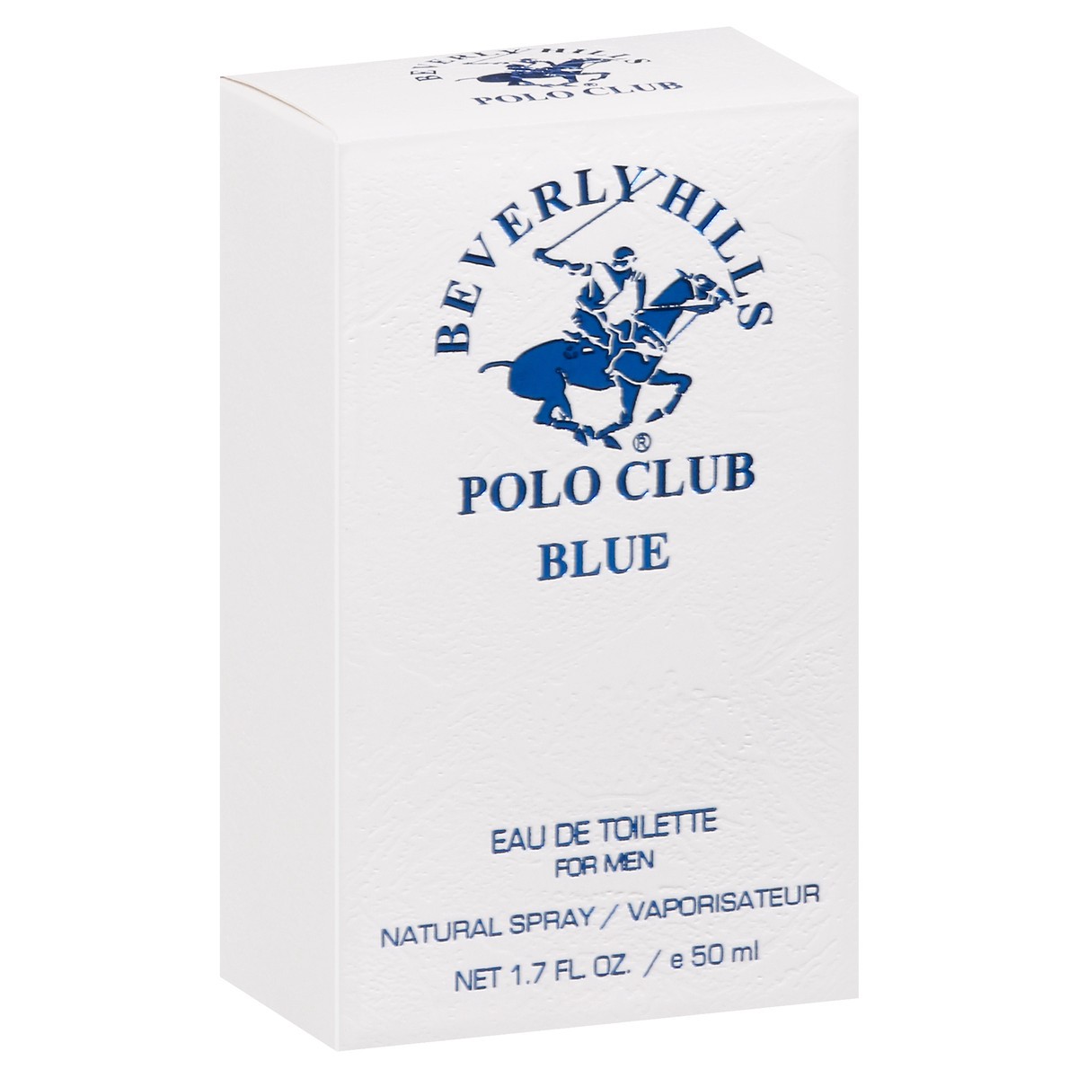 slide 12 of 13, Beverly Hills Polo Club Blue Eau De Toilette For Men Natural Spray 1.7 fl oz, 1.7 oz