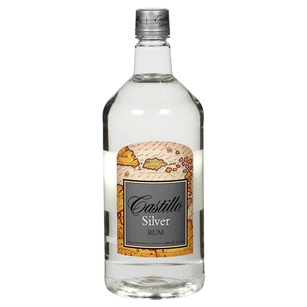 slide 1 of 1, Castillo Silver Rum , 1.75 liter