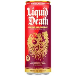 Liquid Death Sparkling Energy Murder Mystery - 12 fl oz