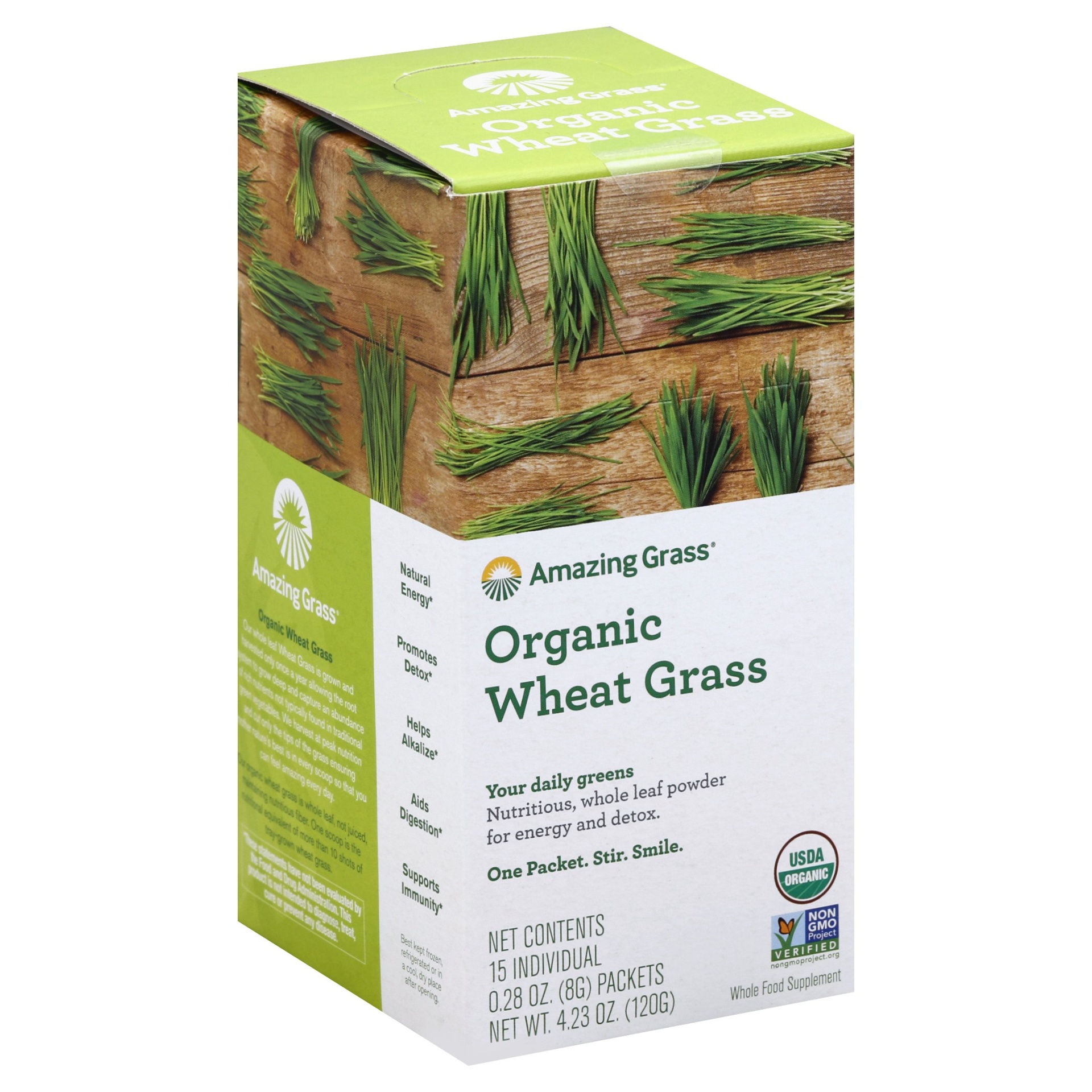 slide 1 of 1, Amazing Grass Wheat Grass 15 ea, 15 ct