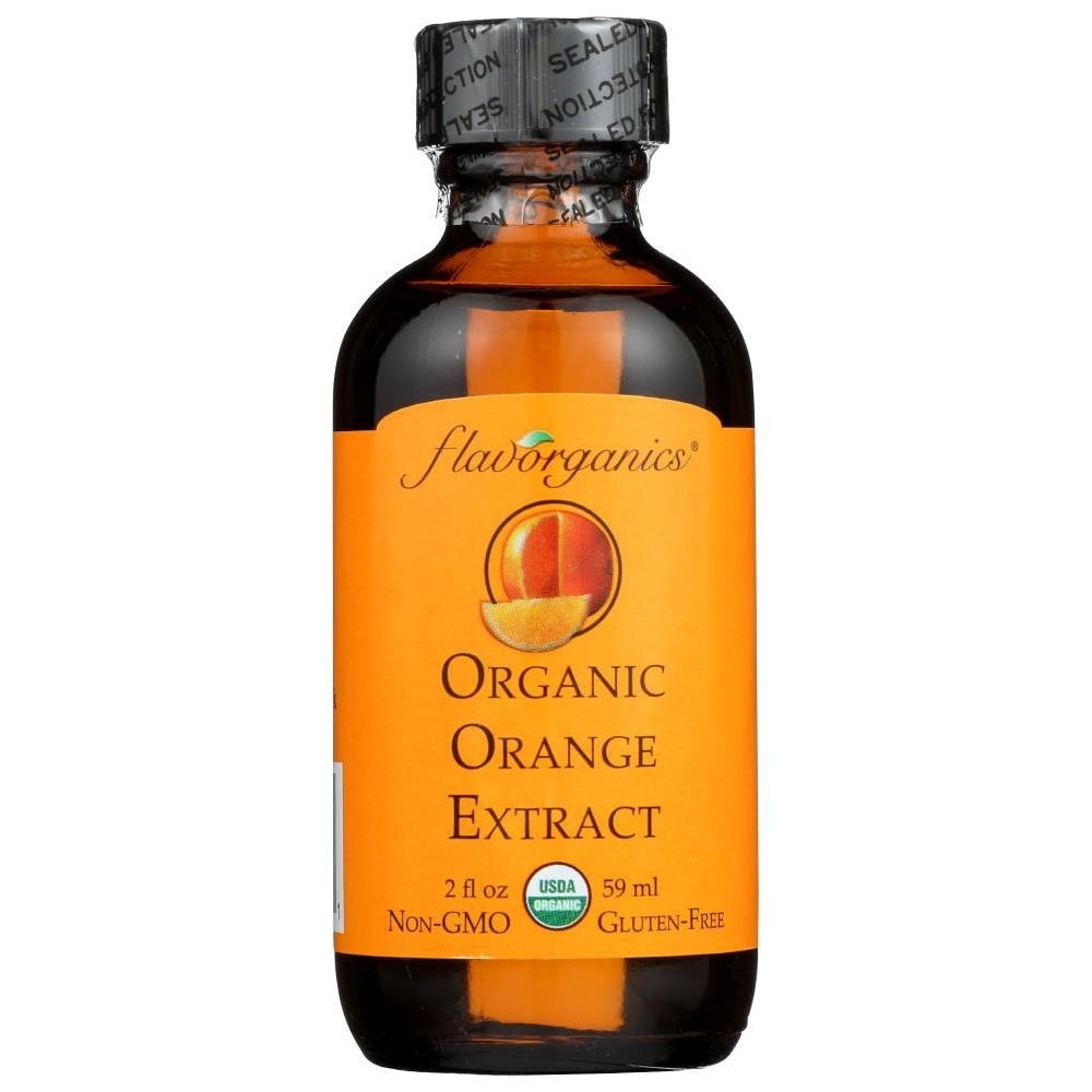 slide 1 of 1, Flavorganics Orange Extract 2 oz, 2 oz