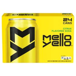 Mello Yello Cans- 24 ct