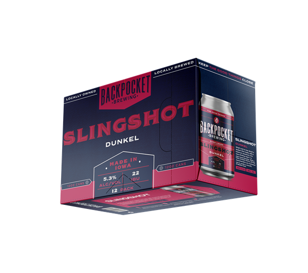 slide 1 of 1, Backpocket Brewing Company Backpocket Slingshot Dunkel 12Pk Can, 12 fl oz