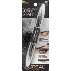 L'Oréal Voluminous Superstar Mascara - 621 Blackest Black - 0.41 fl oz